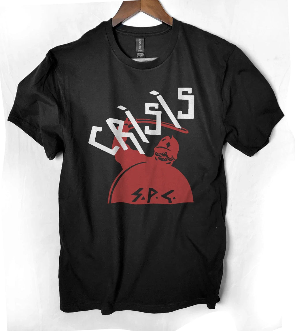 Crisis   band t shirt  British Post Punk  death in jne  theatre of hate Unisex T-shirt, Sweatshirt, Hoodie, Long Sleeve Tee - T-Shirt, Sweatshirt, Hoodie