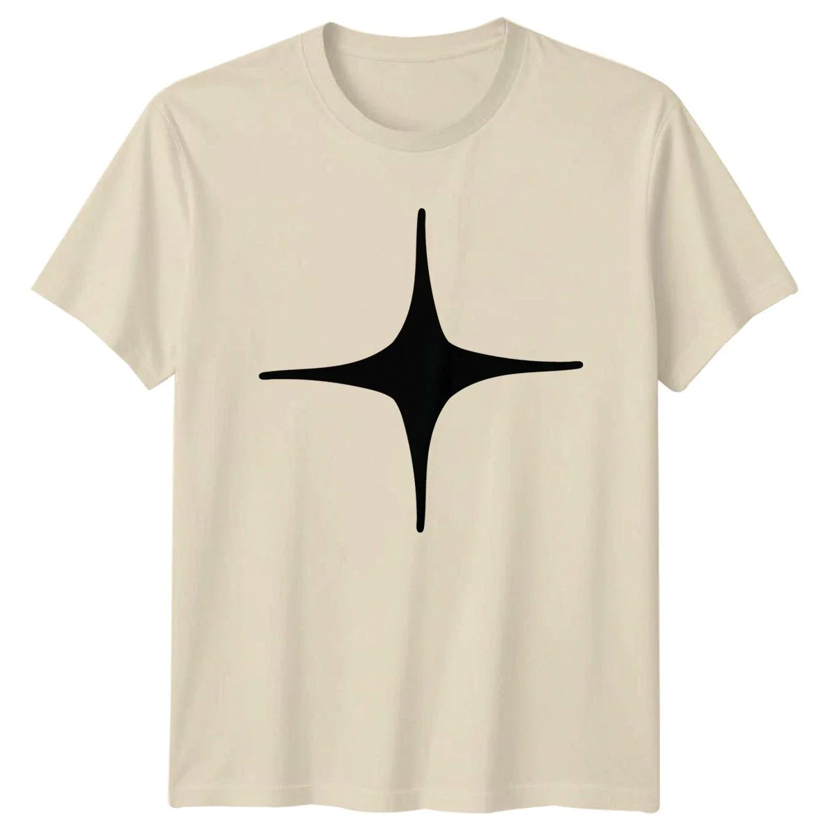 Minimalist Sparkle Star Abstract Graphic T-Shirt Symbolism Abstract Art Gift Unisex T-shirt, Sweatshirt, Hoodie, Long Sleeve Tee - T-Shirt, Sweatshirt, Hoodie