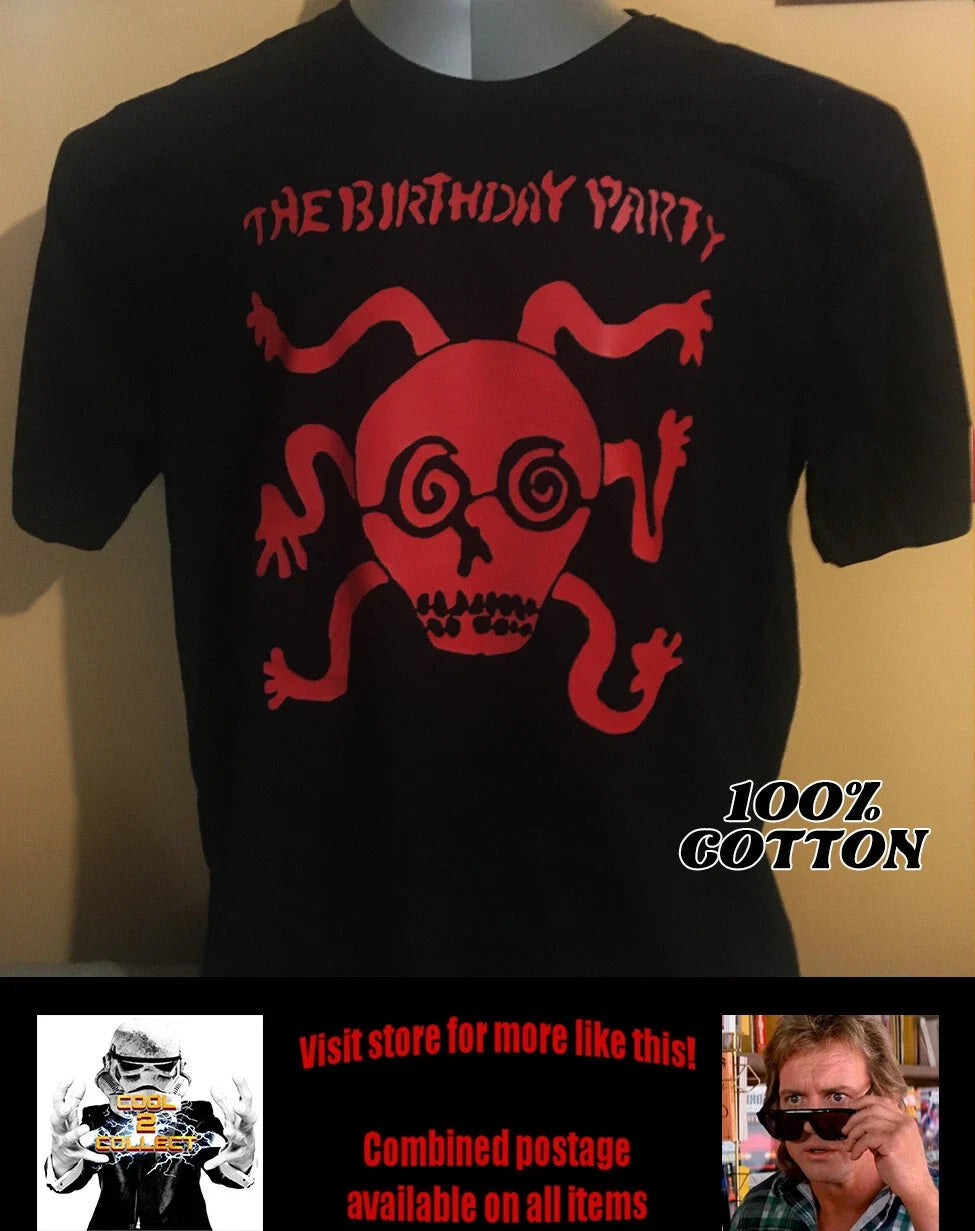 Cool Retro Band Shirt - The Birthday Party Unisex T-shirt, Sweatshirt, Hoodie, Long Sleeve Tee - T-Shirt, Sweatshirt, Hoodie
