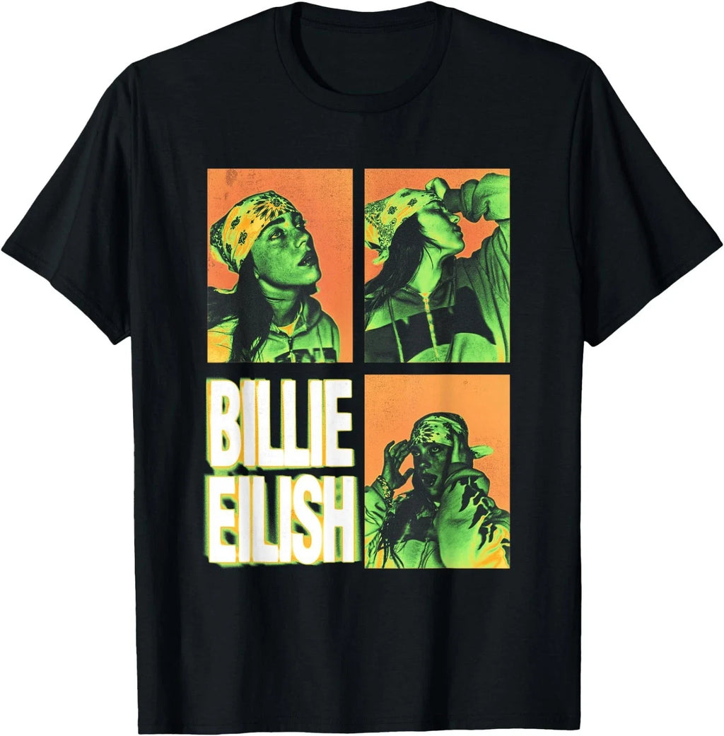 Official Billie Eilish HIT ME Hard and Soft Photo Squares T-Shirt Unisex T-shirt, Sweatshirt, Hoodie, Long Sleeve Tee - T-Shirt, Sweatshirt, Hoodie