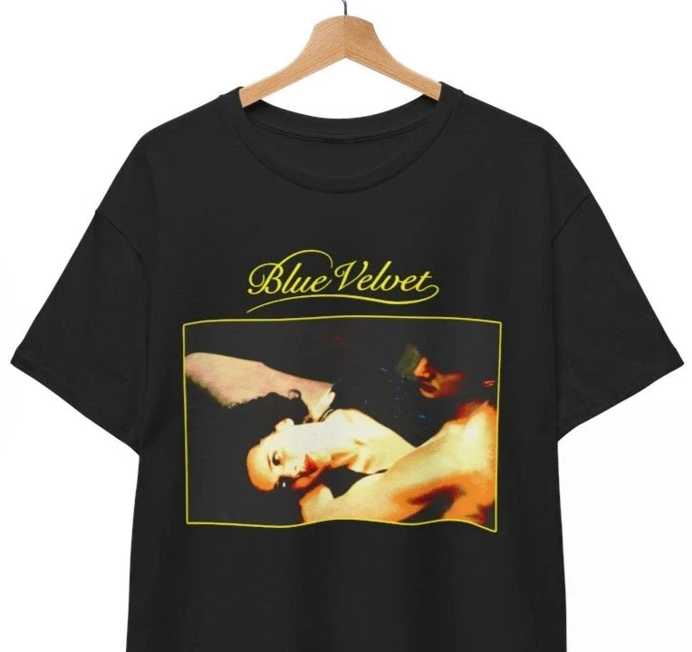 Blue Velvet 1986 David Lynch Movie Poster T-Shirt Cult Classic Tee Unisex tee Unisex T-shirt, Sweatshirt, Hoodie, Long Sleeve Tee - T-Shirt, Sweatshirt, Hoodie