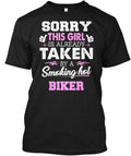 Biker Cool Gift For Girlfriend Or Wife Of T-Shirt Made in the USA Size S to 5XL Unisex T-shirt, Sweatshirt, Hoodie, Long Sleeve Tee - T-Shirt, Sweatshirt, Hoodie