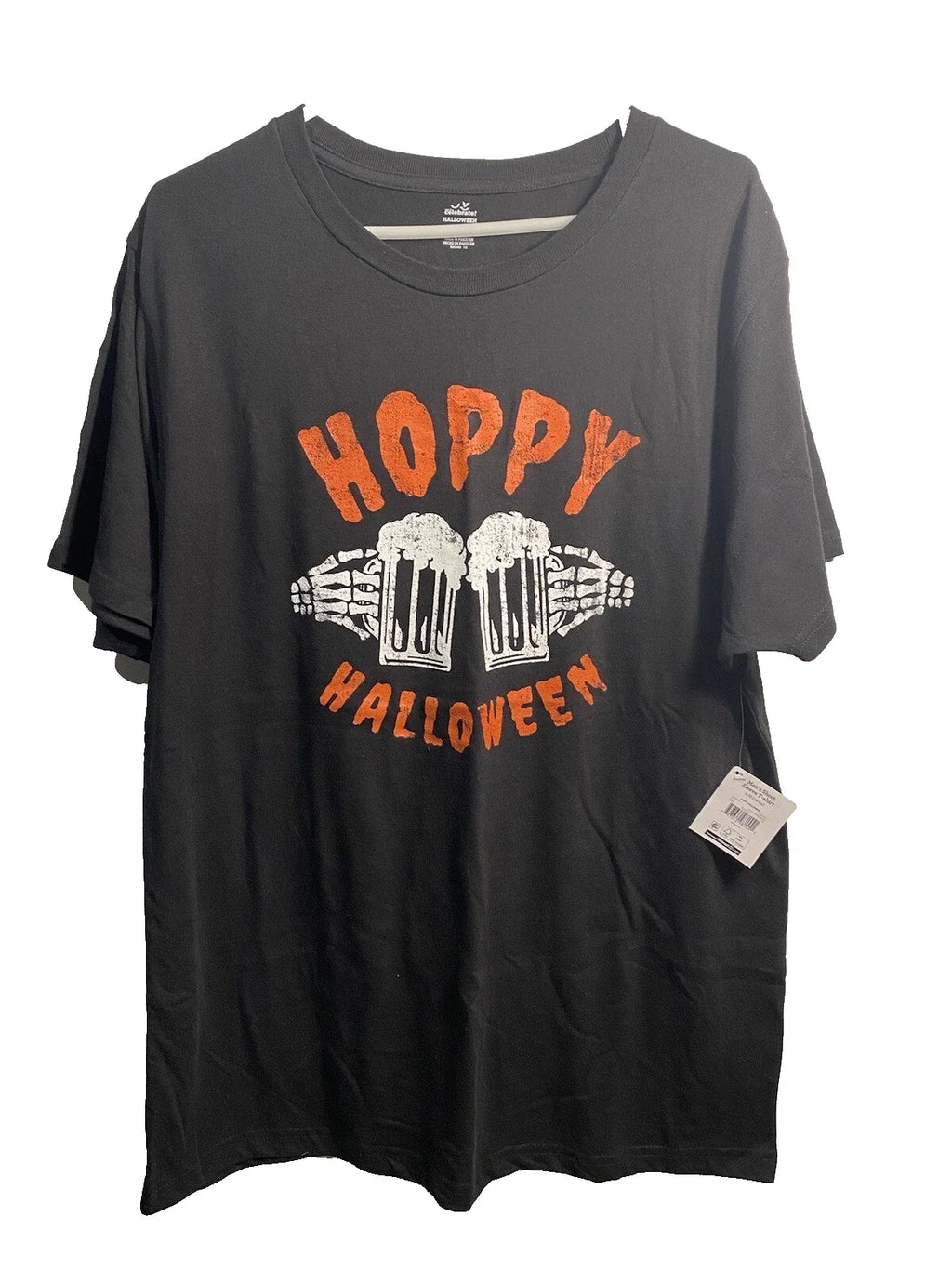 celebrate halloween mens short sleeve shirt size large 42 44 beer mugs hands Unisex T-shirt, Sweatshirt, Hoodie, Long Sleeve Tee - T-Shirt, Sweatshirt, Hoodie