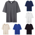 Trendy Short Sleeve Solid Color T Shirts for Men and Women Summer Wear Unisex T-shirt, Sweatshirt, Hoodie, Long Sleeve Tee - T-Shirt, Sweatshirt, Hoodie