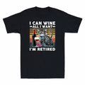 Shirt Retired Cat Im Can Want Men's I Vintage Funny All T I Wine Short Sleeve Unisex T-shirt, Sweatshirt, Hoodie, Long Sleeve Tee - T-Shirt, Sweatshirt, Hoodie