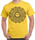 Soleil Mandala Hippie Tatouage Grand Imprim Homme T-Shirt Unisex T-shirt, Sweatshirt, Hoodie, Long Sleeve Tee - T-Shirt, Sweatshirt, Hoodie