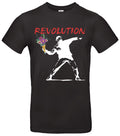 Banksy Flower Thrower Shirt - Street Art T-Shirt for Fans & Activists Unisex T-shirt, Sweatshirt, Hoodie, Long Sleeve Tee - T-Shirt, Sweatshirt, Hoodie