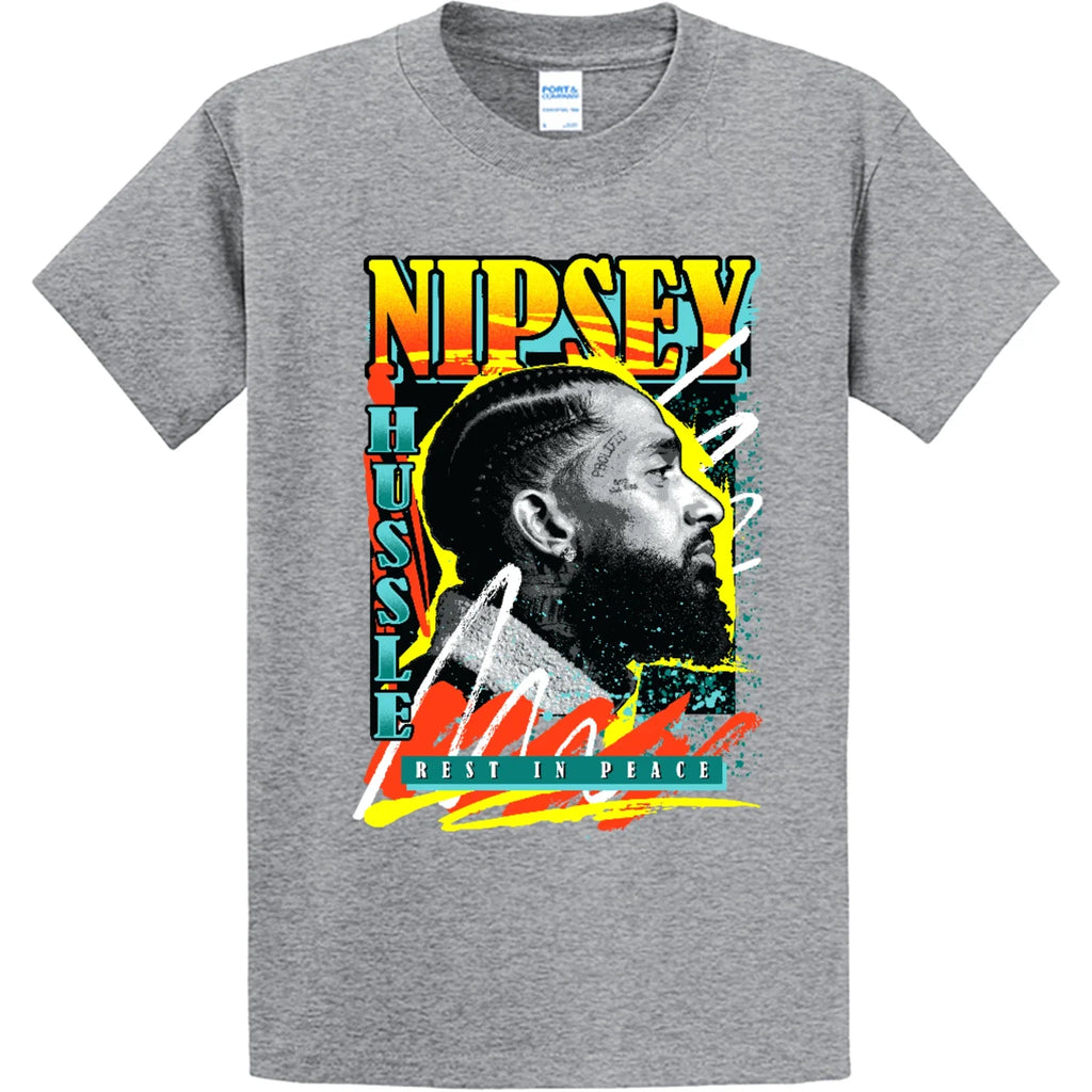 NEW STREETWEAR ON DEMAND RAP GOAT 90s RIP GREY Tee Shirt SM-4XLARGE MADE IN USA Unisex T-shirt, Sweatshirt, Hoodie, Long Sleeve Tee - T-Shirt, Sweatshirt, Hoodie
