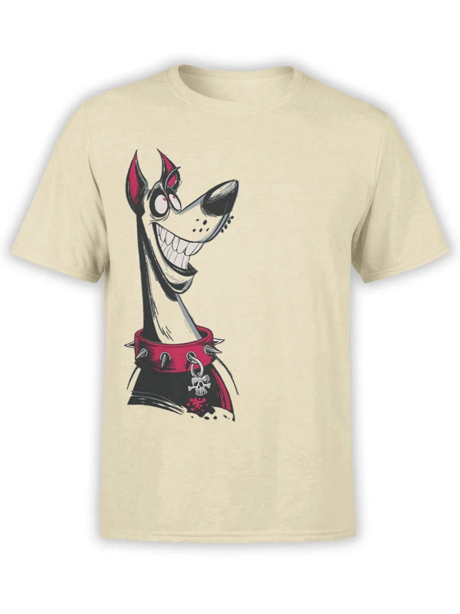 FANTUCCI Psycho Pup T-Shirt | Crazy Cartoon Dog Tee | Unisex Unisex T-shirt, Sweatshirt, Hoodie, Long Sleeve Tee - T-Shirt, Sweatshirt, Hoodie