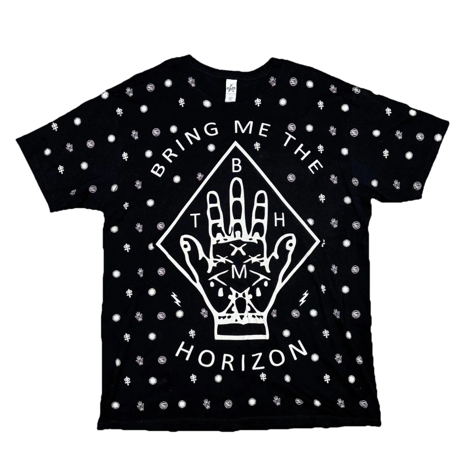 Bring Me The Horizon 2016 Hot Topic Tee Tshirt T Shirt XL Tracked Postage BMTH Unisex T-shirt, Sweatshirt, Hoodie, Long Sleeve Tee - T-Shirt, Sweatshirt, Hoodie