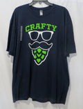 Gildan Men's Size 2X Navy Blue Green Crafty Pattern T-Shirt New Unisex T-shirt, Sweatshirt, Hoodie, Long Sleeve Tee - T-Shirt, Sweatshirt, Hoodie