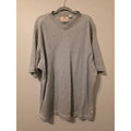 Levis Gray Ribbed Knit Tee XL Oversized Streetwear Minimal Basic Unisex T-shirt, Sweatshirt, Hoodie, Long Sleeve Tee - T-Shirt, Sweatshirt, Hoodie
