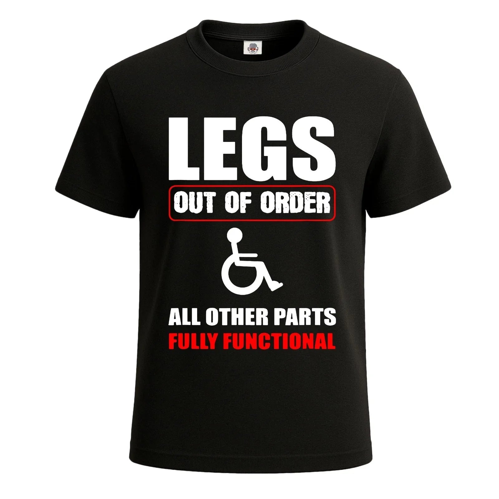 Legs Out Of Order Graphic Joke Men's T Shirt Joke Funny Novelty Party Tee Top Unisex T-shirt, Sweatshirt, Hoodie, Long Sleeve Tee - T-Shirt, Sweatshirt, Hoodie
