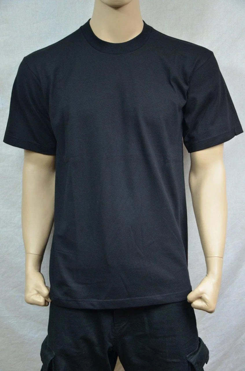1 NEW PRO5 SUPER HEAVY WEIGHT T-SHIRT BLACK TEE PLAIN BLANK COTTON S-7XL Unisex T-shirt, Sweatshirt, Hoodie, Long Sleeve Tee - T-Shirt, Sweatshirt, Hoodie