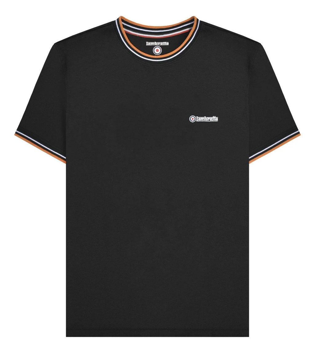 Lambretta Mens Twin Tipped Pique Classic Casual Smart T-Shirt Unisex T-shirt, Sweatshirt, Hoodie, Long Sleeve Tee - T-Shirt, Sweatshirt, Hoodie