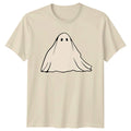 Sheet Ghost T-Shirt Cute Halloween Spooky Season Gift For Him And Her Unisex T-shirt, Sweatshirt, Hoodie, Long Sleeve Tee - T-Shirt, Sweatshirt, Hoodie