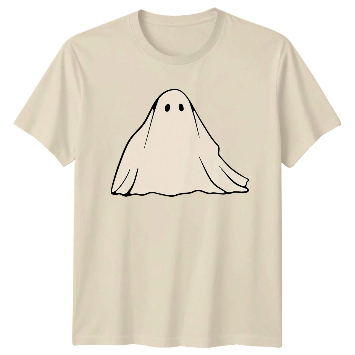 Sheet Ghost T-Shirt Cute Halloween Spooky Season Gift For Him And Her Unisex T-shirt, Sweatshirt, Hoodie, Long Sleeve Tee - T-Shirt, Sweatshirt, Hoodie