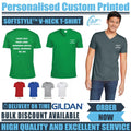 Gildan Softstyle Custom V-Neck Short Sleeve Casual T-Shirt GD010 Unisex T-shirt, Sweatshirt, Hoodie, Long Sleeve Tee - T-Shirt, Sweatshirt, Hoodie