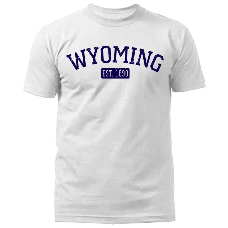 State of Wyoming WY Graphic T-shirt Unisex T-shirt, Sweatshirt, Hoodie, Long Sleeve Tee - T-Shirt, Sweatshirt, Hoodie