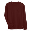Mens Long Sleeve T-Shirt Round Neck 100% Cotton Plain Crew Casual Tee Tops S-3XL Unisex T-shirt, Sweatshirt, Hoodie, Long Sleeve Tee - T-Shirt, Sweatshirt, Hoodie