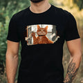 Mens Funny Cat Money Print Cotton T-Shirt Size XS to 5XL Unisex T-shirt, Sweatshirt, Hoodie, Long Sleeve Tee - T-Shirt, Sweatshirt, Hoodie