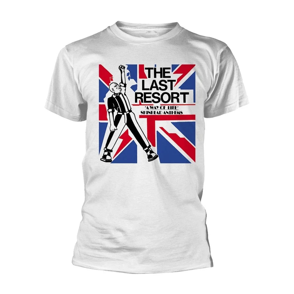 LAST RESORT, THE - A WAY OF LIFE (WHITE) WHITE T-Shirt X-Large Unisex T-shirt, Sweatshirt, Hoodie, Long Sleeve Tee - T-Shirt, Sweatshirt, Hoodie