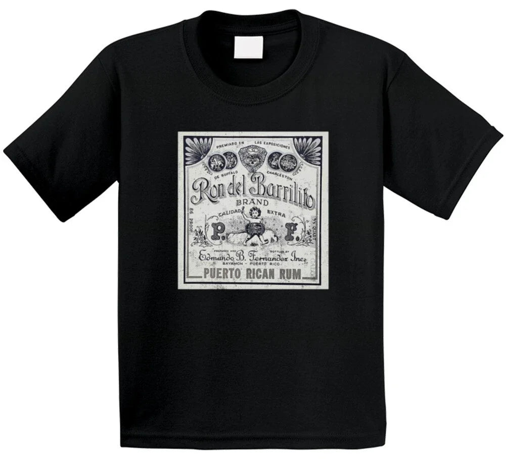 Ron Del Barrilito Puerto Rican Rum Distressed Look Alcohol Lovers T Shirt Unisex T-shirt, Sweatshirt, Hoodie, Long Sleeve Tee - T-Shirt, Sweatshirt, Hoodie