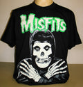Misfits Skull Logo Glow Punk Rock Band T-Shirt Size S M L XL 2XL 3XL XXL XXXL Unisex T-shirt, Sweatshirt, Hoodie, Long Sleeve Tee - T-Shirt, Sweatshirt, Hoodie