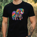 Mens Crazy Unicorn Motif Cotton T-Shirt Size XS to 5XL Unisex T-shirt, Sweatshirt, Hoodie, Long Sleeve Tee - T-Shirt, Sweatshirt, Hoodie