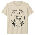Choose Kindness Womens T-Shirt Celestial Aesthetic Lifestyle Birthday Gift Unisex T-shirt, Sweatshirt, Hoodie, Long Sleeve Tee - T-Shirt, Sweatshirt, Hoodie