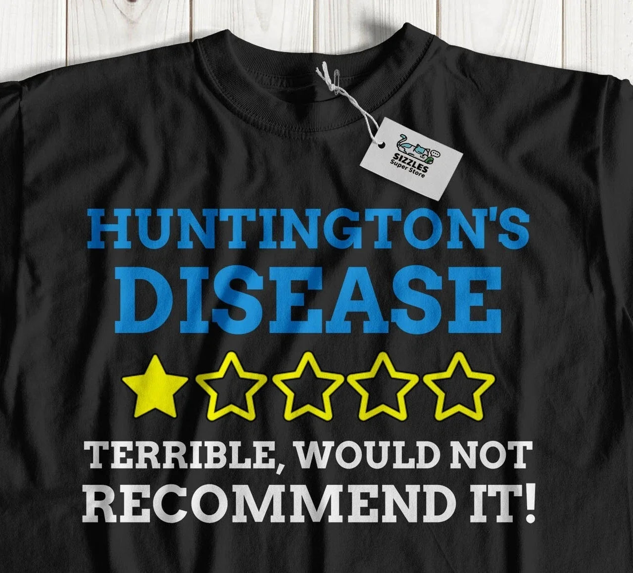 Unisex Funny Huntington's Disease T-Shirt & Huntington Chorea Gifts Unisex T-shirt, Sweatshirt, Hoodie, Long Sleeve Tee - T-Shirt, Sweatshirt, Hoodie