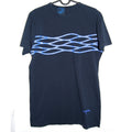 Vintage Bo Bendixen t-shirt Small Graphic Print Blue Waves Danish Art Black tee Unisex T-shirt, Sweatshirt, Hoodie, Long Sleeve Tee - T-Shirt, Sweatshirt, Hoodie