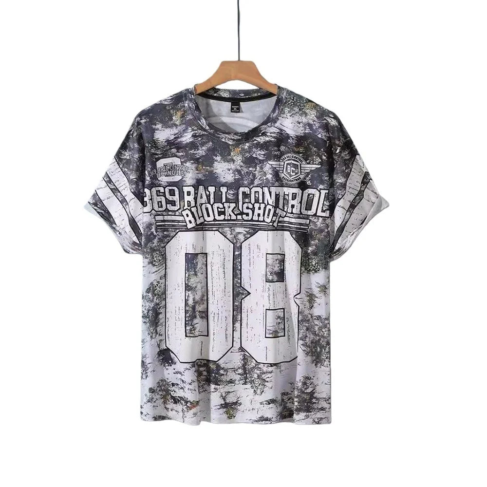 Street Style Mens Loose Printed T Shirt Vintage Look for Daily and Holiday Unisex T-shirt, Sweatshirt, Hoodie, Long Sleeve Tee - T-Shirt, Sweatshirt, Hoodie