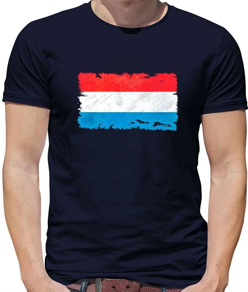 Luxembourg Grunge Flag Style - T-Shirt - Country Love Live City Unisex T-shirt, Sweatshirt, Hoodie, Long Sleeve Tee - T-Shirt, Sweatshirt, Hoodie