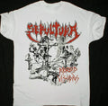SEPULTURA MORBID VISIONS SHort Sleeve Cotton White Men T-shirt Unisex T-shirt, Sweatshirt, Hoodie, Long Sleeve Tee - T-Shirt, Sweatshirt, Hoodie