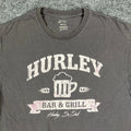 Port & Company T-Shirt Mens Size L Gray Hurley Bar Grill Beer Graphic Crewneck Unisex T-shirt, Sweatshirt, Hoodie, Long Sleeve Tee - T-Shirt, Sweatshirt, Hoodie