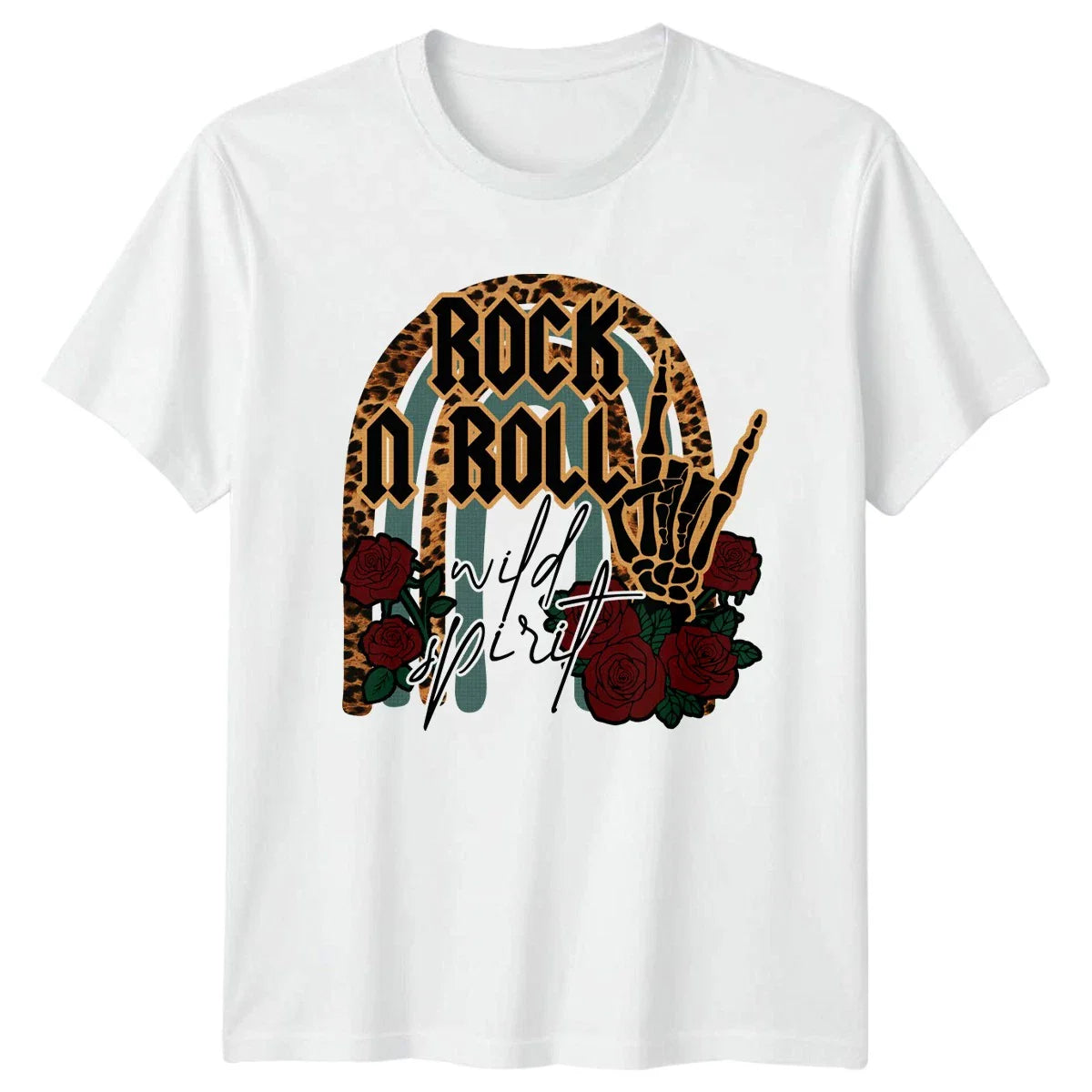 Rock N Roll Wild Spirit Womens T-Shirt Metal Grunge Rocker Music Aesthetic Unisex T-shirt, Sweatshirt, Hoodie, Long Sleeve Tee - T-Shirt, Sweatshirt, Hoodie