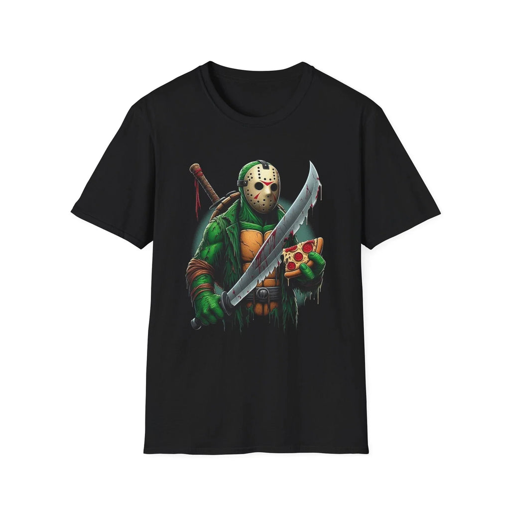 Jason Voorhees Ninja Turtle T-Shirt  Horror Hero Mashup Tee Unisex T-shirt, Sweatshirt, Hoodie, Long Sleeve Tee - T-Shirt, Sweatshirt, Hoodie