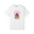 Watermelon Slice T-shirt | Slice Slice Freedom, Fireworks Patriotic Funny Cotton Unisex T-shirt, Sweatshirt, Hoodie, Long Sleeve Tee - T-Shirt, Sweatshirt, Hoodie