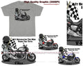 Yamaha V Max V-Max Motorcycle Racing Biker Toys DigiRods Cartoon Gray T Shirt Unisex T-shirt, Sweatshirt, Hoodie, Long Sleeve Tee - T-Shirt, Sweatshirt, Hoodie
