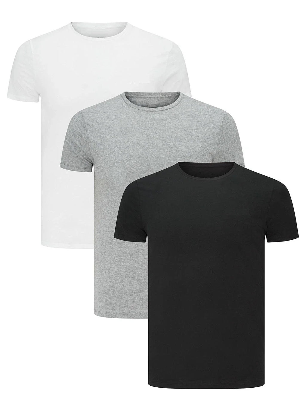 Men's Plain Blank T-shirt Basic Tee White Black Grey sizes XS - L New Bulk Unisex T-shirt, Sweatshirt, Hoodie, Long Sleeve Tee - T-Shirt, Sweatshirt, Hoodie