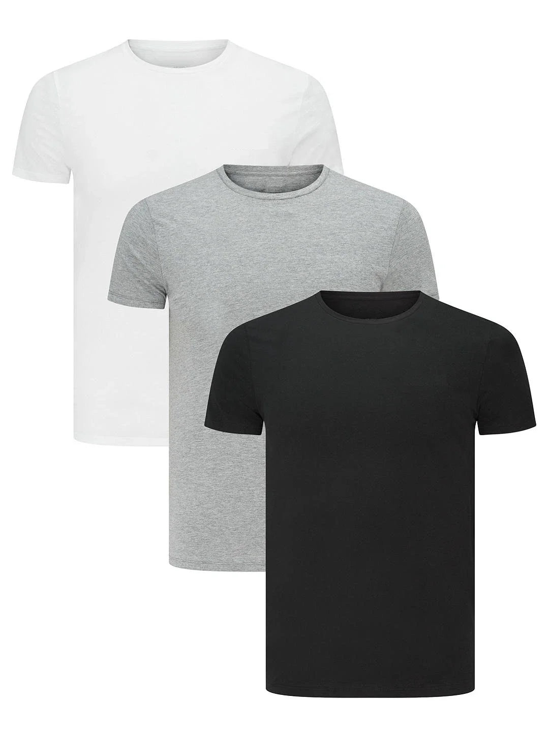 Men's Plain Blank T-shirt Basic Tee White Black Grey sizes XS - L New Bulk Unisex T-shirt, Sweatshirt, Hoodie, Long Sleeve Tee - T-Shirt, Sweatshirt, Hoodie