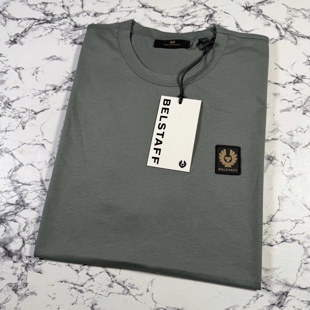 BELSTAFF Mens Mineral Green Phoenix Logo T Shirt SIZE 2XL XXL BNWT Authentic Unisex T-shirt, Sweatshirt, Hoodie, Long Sleeve Tee - T-Shirt, Sweatshirt, Hoodie