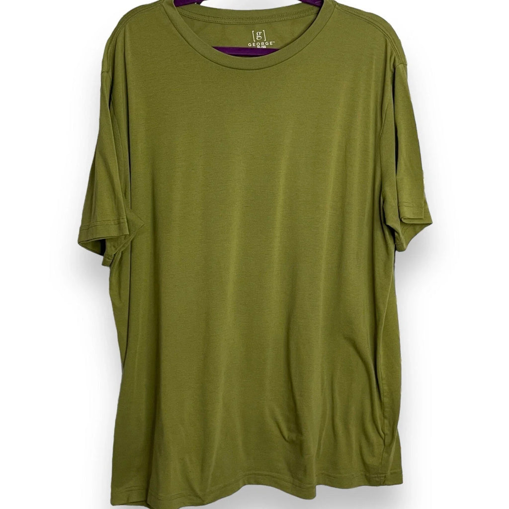 George Short Sleeve T-Shirt Mens XL Green Minimalist Casual Layering Outdoor Top Unisex T-shirt, Sweatshirt, Hoodie, Long Sleeve Tee - T-Shirt, Sweatshirt, Hoodie