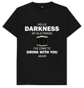 Hello Darkness My Old Friend Guiness Drinking Beer T Shirt Unisex T-shirt, Sweatshirt, Hoodie, Long Sleeve Tee - T-Shirt, Sweatshirt, Hoodie