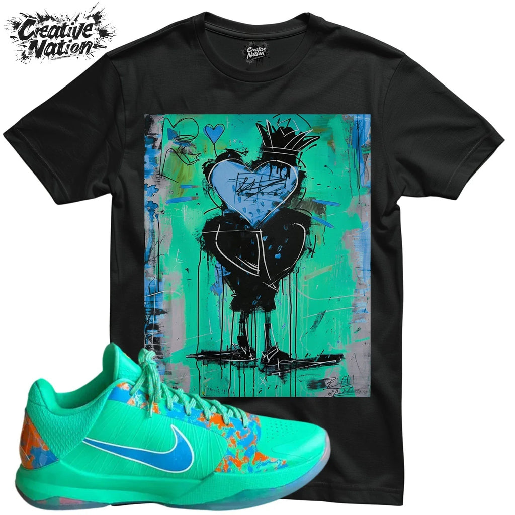 Shirt To Match 5 NY Unisex Tee Sneaker Shirt Heart Shirt For Sneaker Tee Outfit Unisex T-shirt, Sweatshirt, Hoodie, Long Sleeve Tee - T-Shirt, Sweatshirt, Hoodie