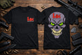 HK USA Heckler and Koch Skull  T-Shirt Heavyweight S M L XL 2XL 3XL 4XL 5XL Unisex T-shirt, Sweatshirt, Hoodie, Long Sleeve Tee - T-Shirt, Sweatshirt, Hoodie