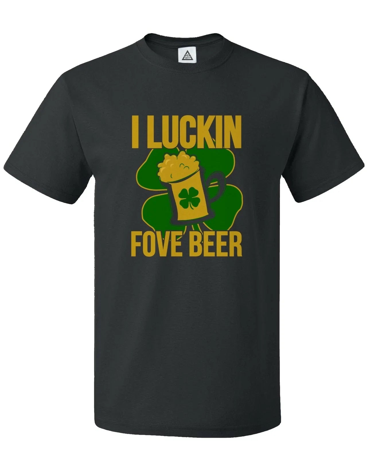 I Luckin Fove Beer Irish St Patricks Day Men's T-shirt Unisex T-shirt, Sweatshirt, Hoodie, Long Sleeve Tee - T-Shirt, Sweatshirt, Hoodie