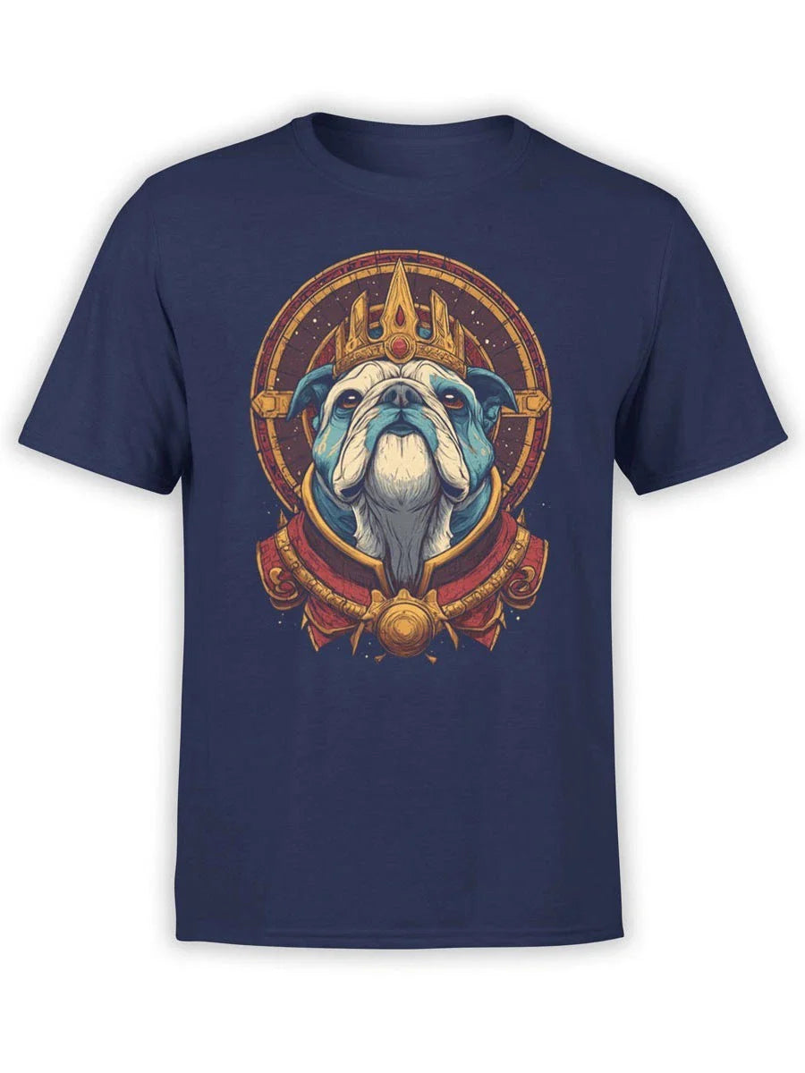 FANTUCCI Royal Pup T-Shirt | Majestic Bulldog Graphic | Unisex Unisex T-shirt, Sweatshirt, Hoodie, Long Sleeve Tee - T-Shirt, Sweatshirt, Hoodie