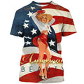 American Beauty Pin Up | Vintage Inspired Men's T-Shirt USA REGULAR USA SIZING Unisex T-shirt, Sweatshirt, Hoodie, Long Sleeve Tee - T-Shirt, Sweatshirt, Hoodie